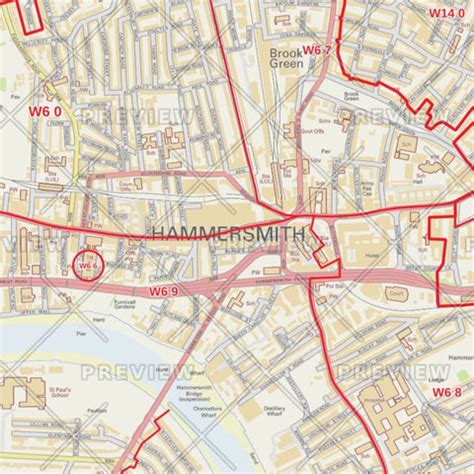 fulham london postcode